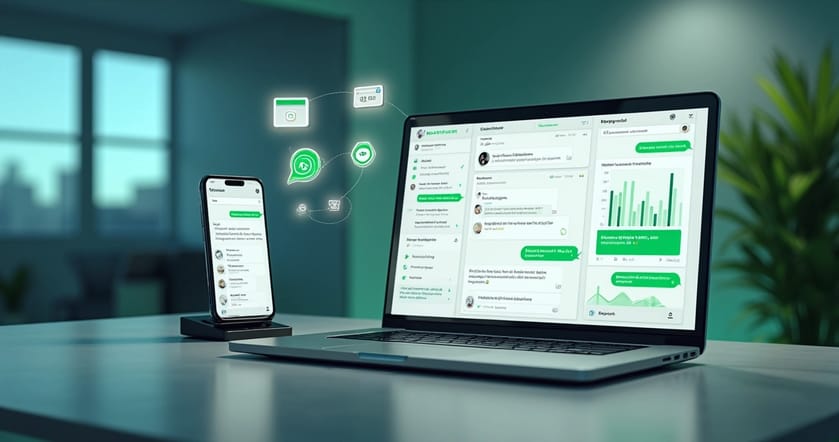 Dashboard com bot para WhatsApp automatizando vendas e atendimento ao cliente