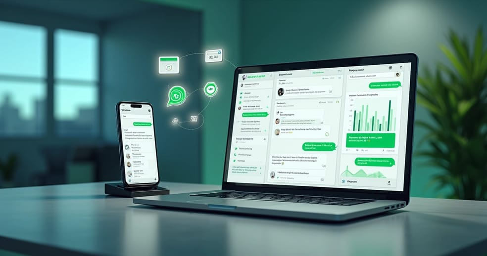 Dashboard com bot para WhatsApp automatizando vendas e atendimento ao cliente