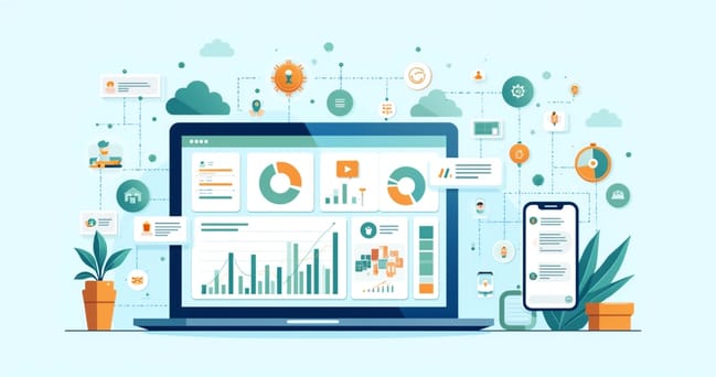 Integração de ERP, controle de estoque e mensagens WhatsApp em uma interface digital